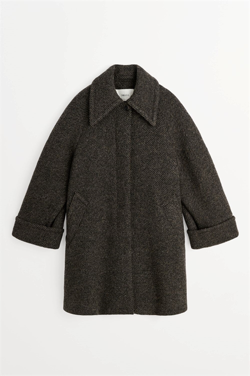 SKALL STUDIO BEATE COAT BROWN/BLACK